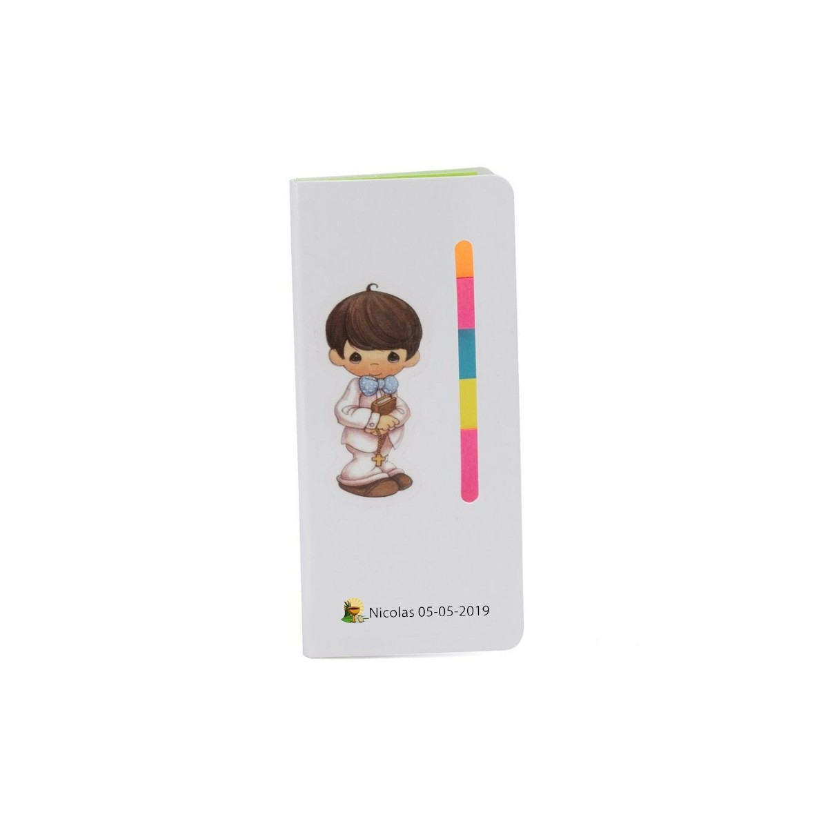 Carnets de détail communion personnalisé
