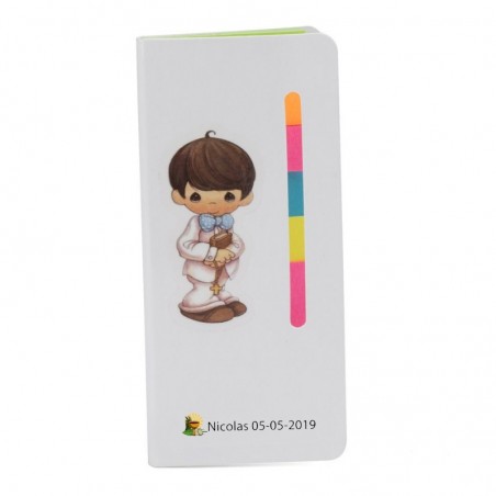 Carnets de détail communion personnalisé