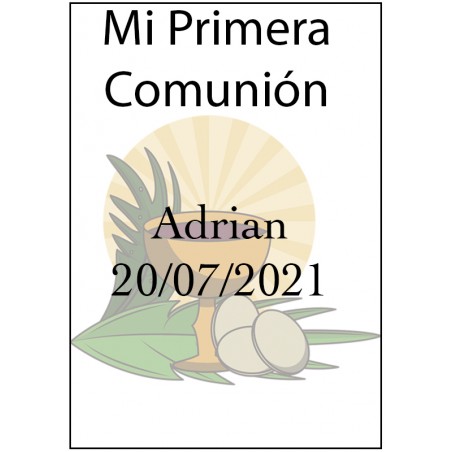 communion marque page