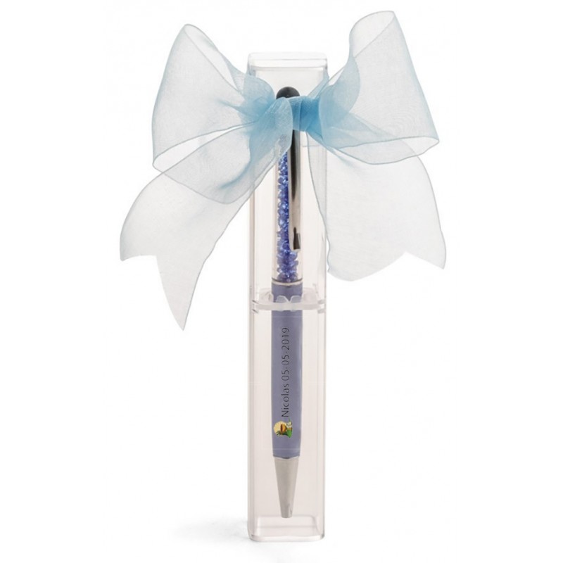 Stylo cadeau de communion personnalisé