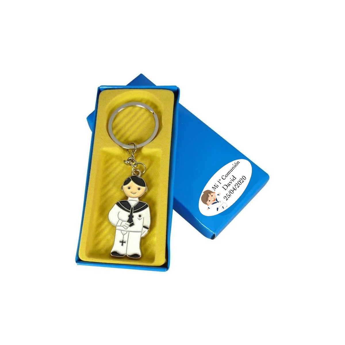 Porte-clés de communion personnalisés et pas chers pour enfants