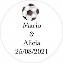 Autocollants Football Pour Mariage