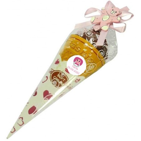 serviette cornet glace