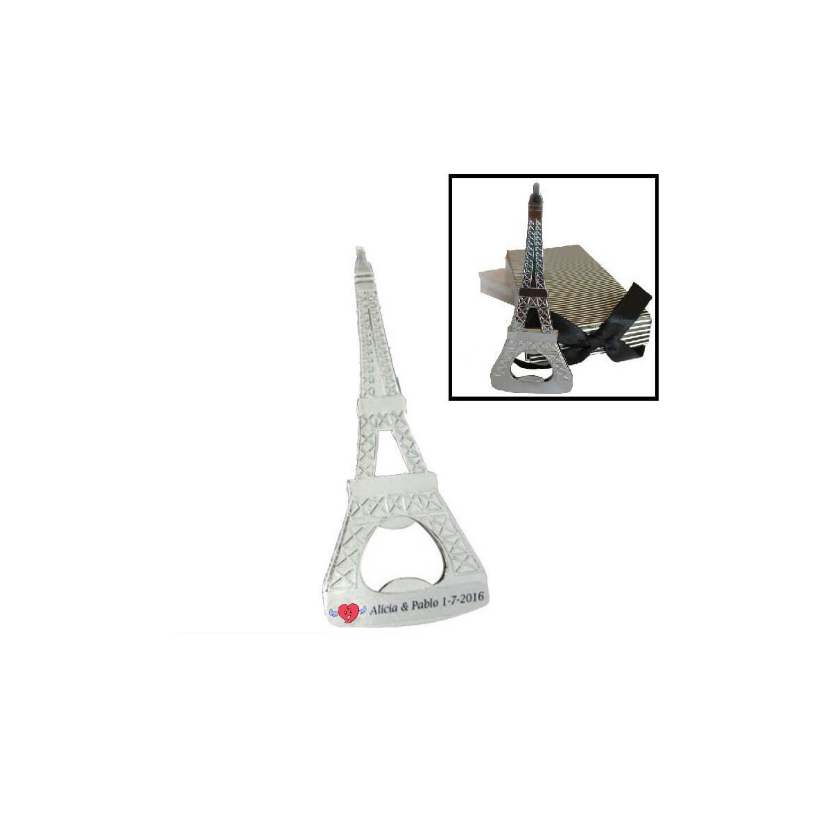 Bouteilles ouvrantes personnalisées mariage