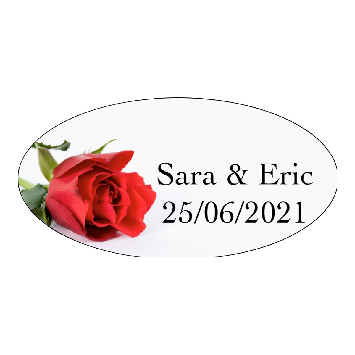 Stickers mariage rose