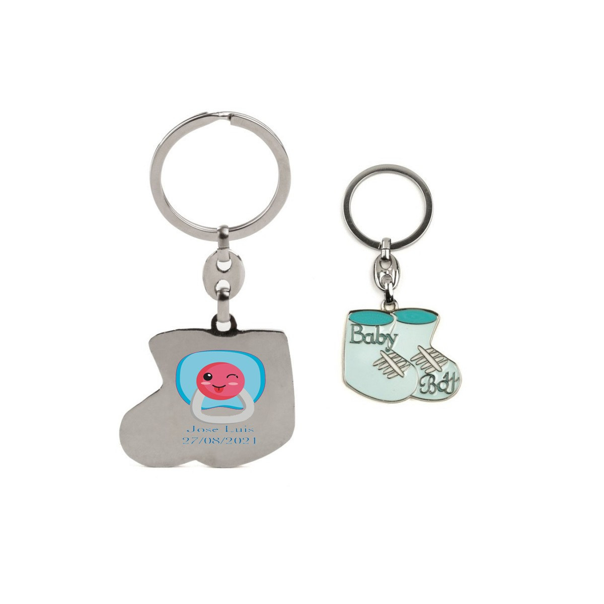Porte-clés personnalisés et bon marché pour baby shower