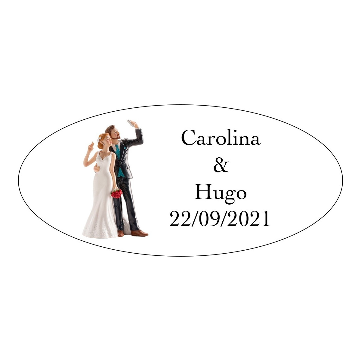 Étiquettes de mariage