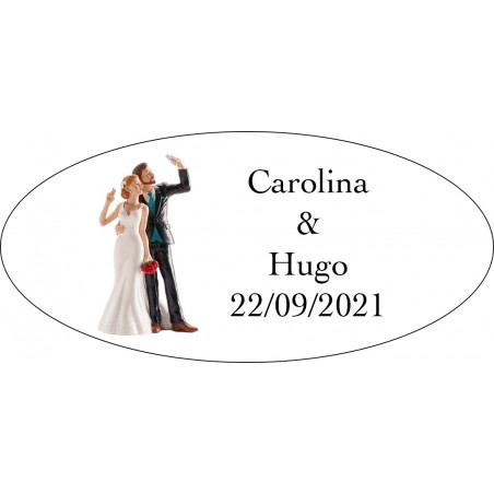 Autocollants Pour Cadeaux Will & Grace Mariage