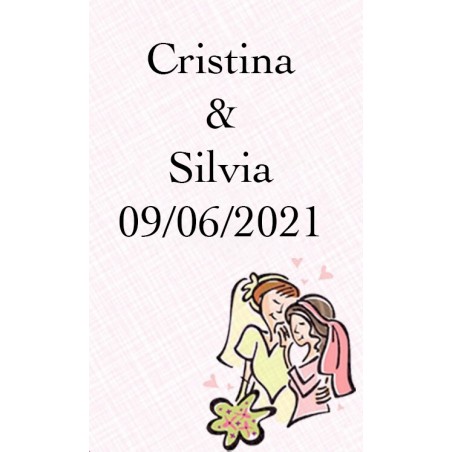 Etiquette Vin Pour Mariage