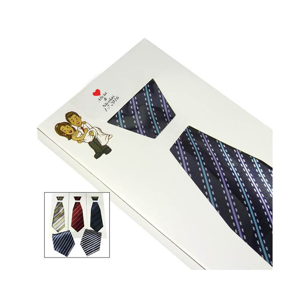 Cravate cadeau pour mariage