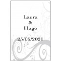 Etiquette Bouteille Mariage