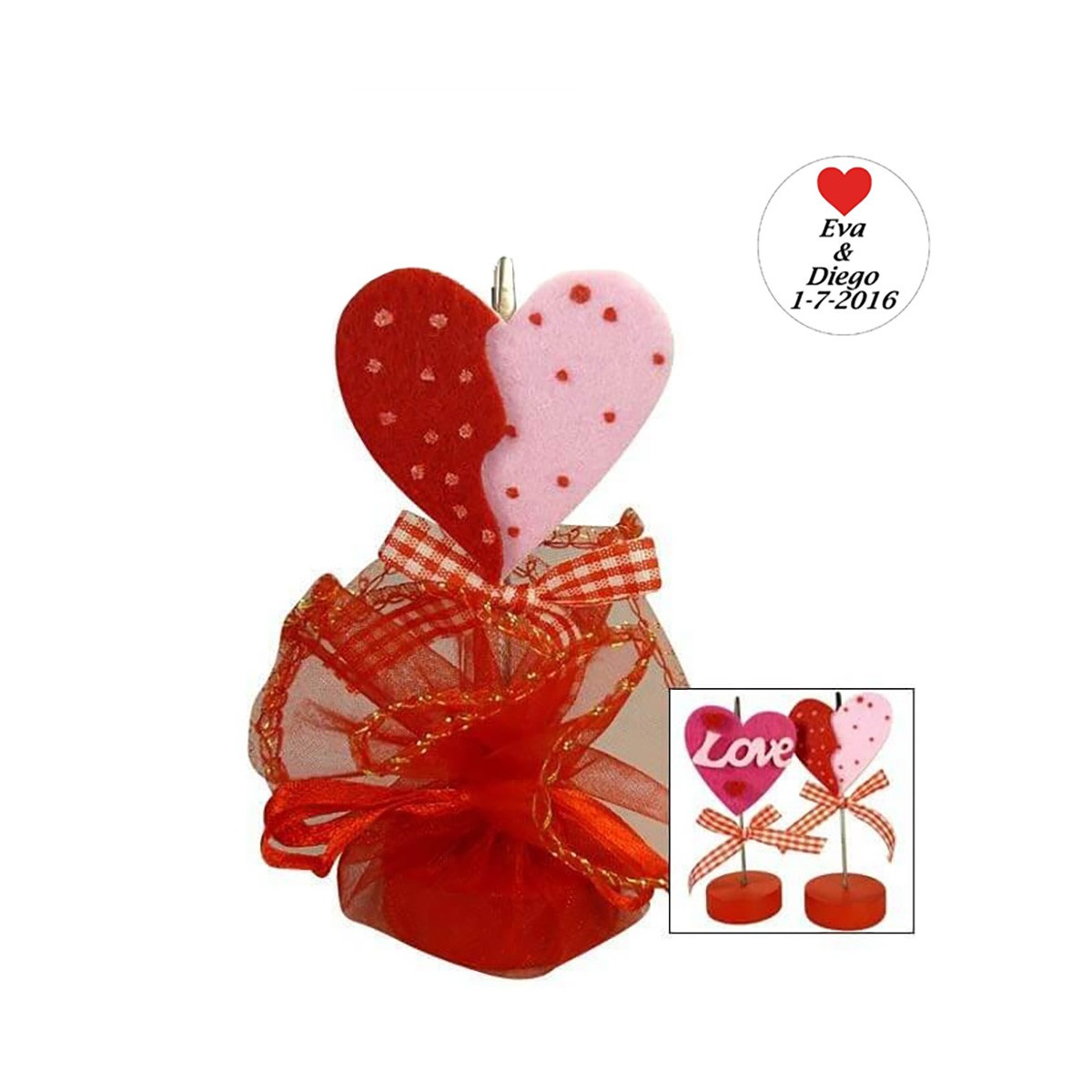 Cadre photo pour cadeaux de mariage personnalisé