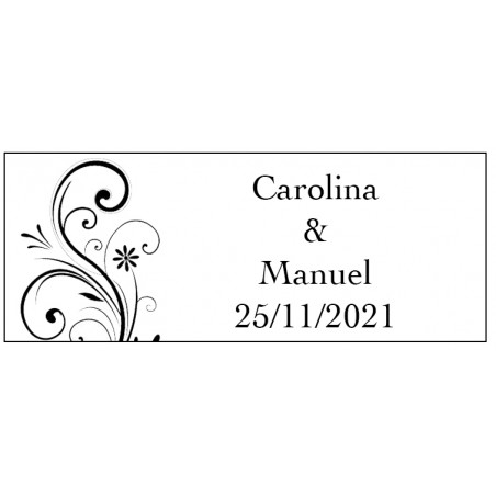 Autocollants rectangulaires