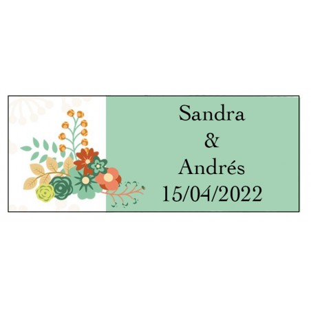 Autocollants rectangulaires