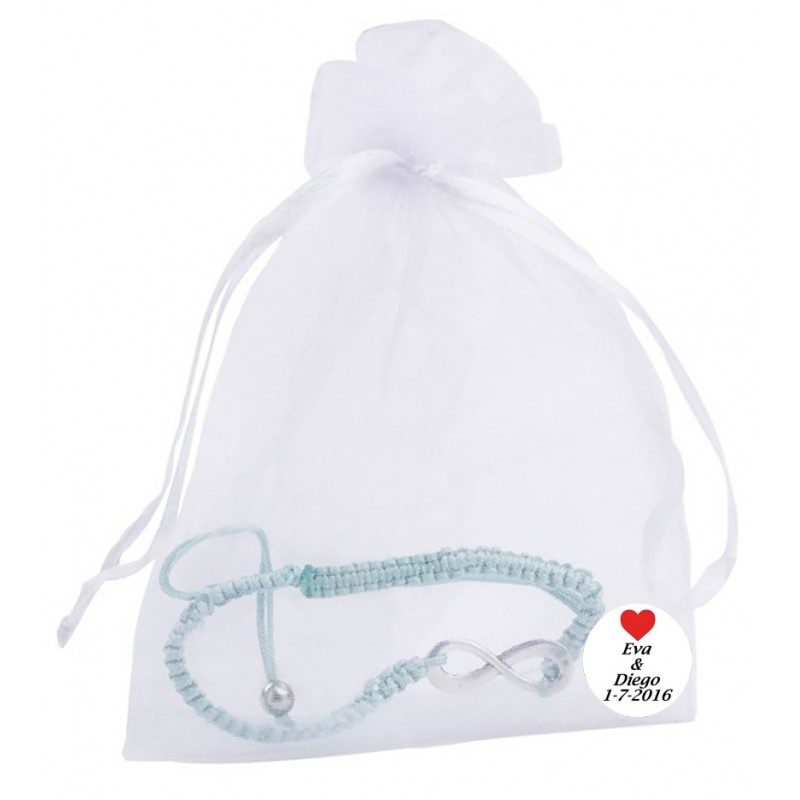 Bracelets comme détail de mariage personnalisé