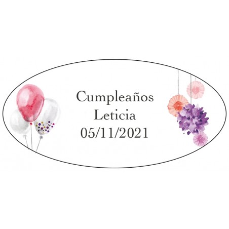 Etiquettes Ballons
