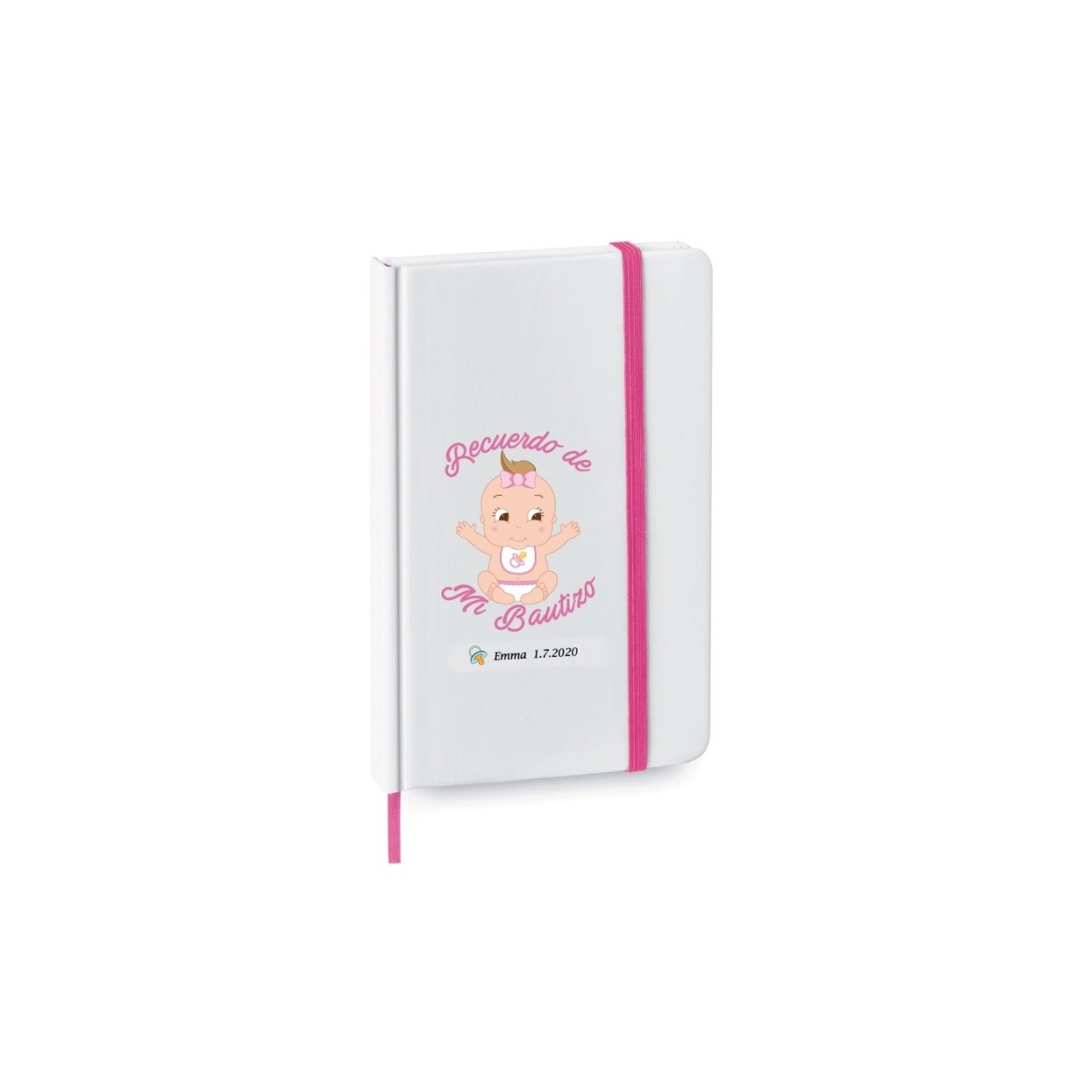Carnet cadeau pour le baptême d’une petite fille
