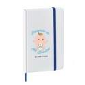 Cahier personnalisé pour le baptême d'un garçon