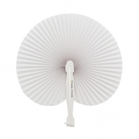 Petit éventail Blanc Pour Baptême