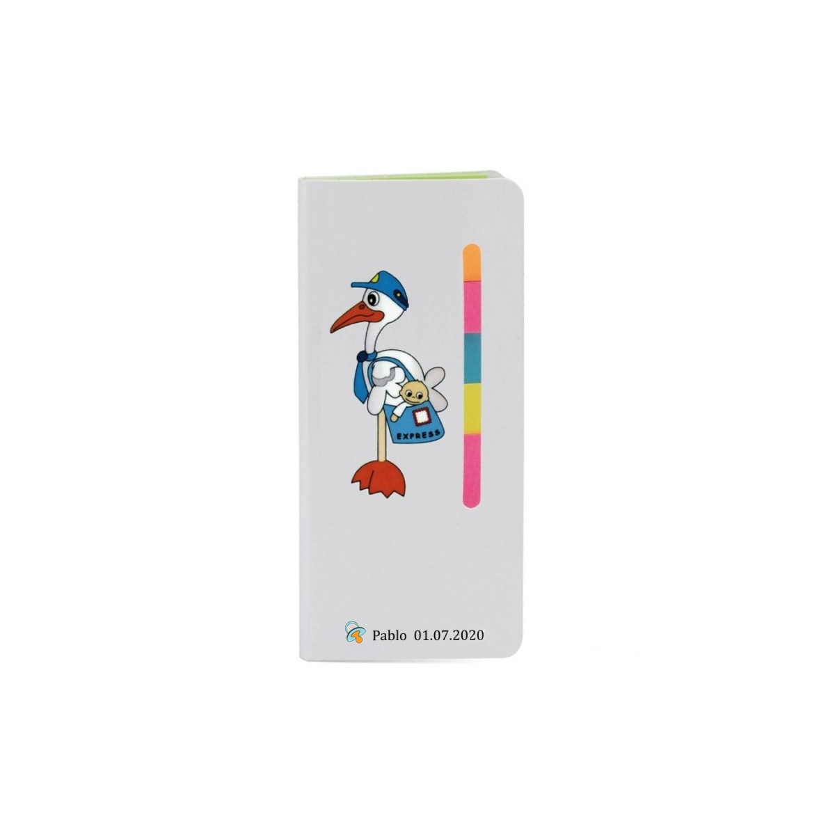 Carnet de post-it personnalisé pour baptêmes