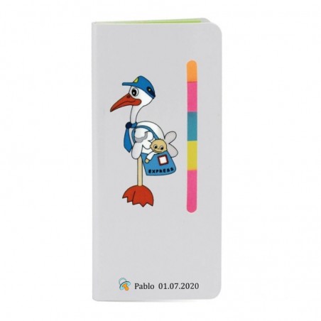 Carnet de post-it personnalisé pour baptêmes