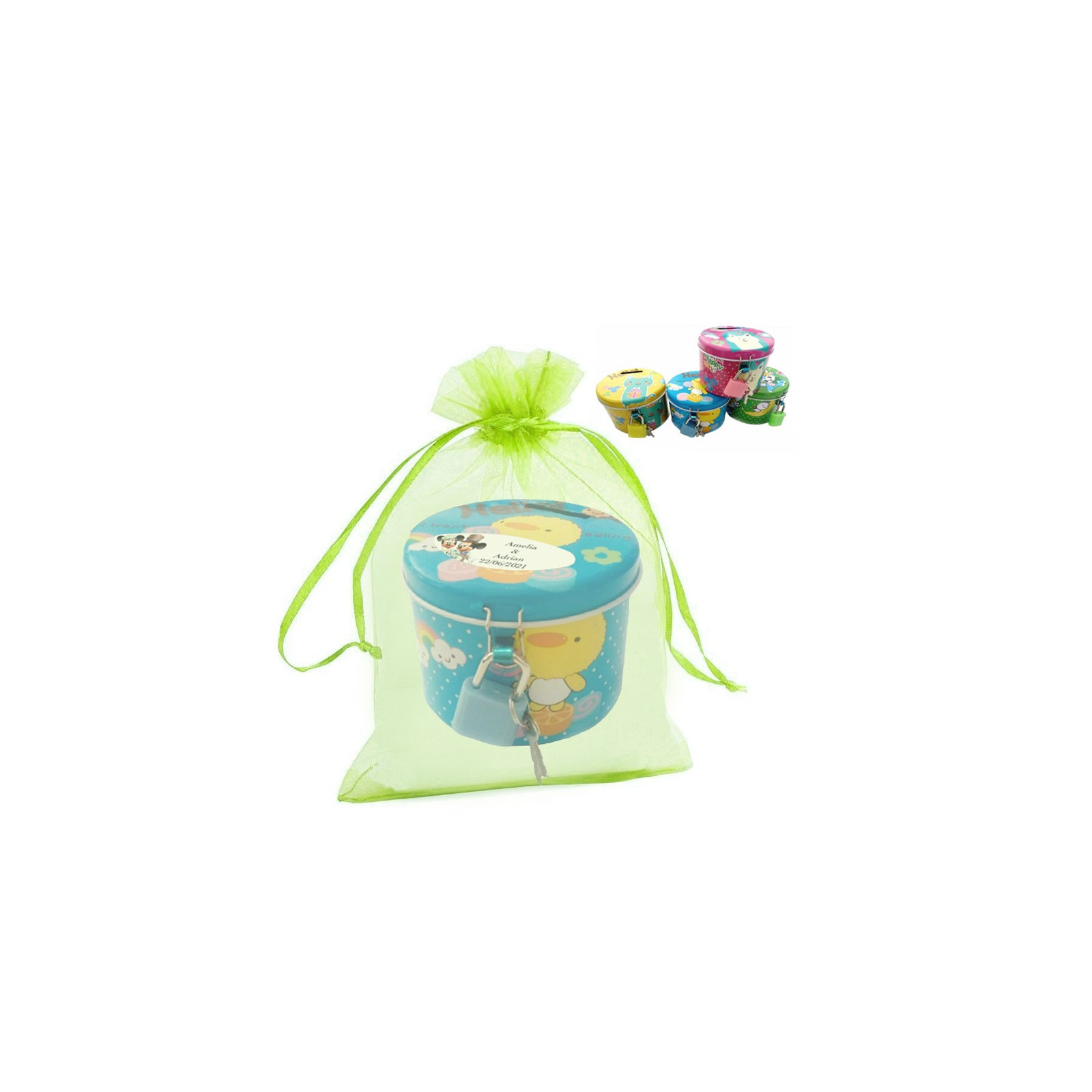 Cagettes de mariage personnalisées pour enfants