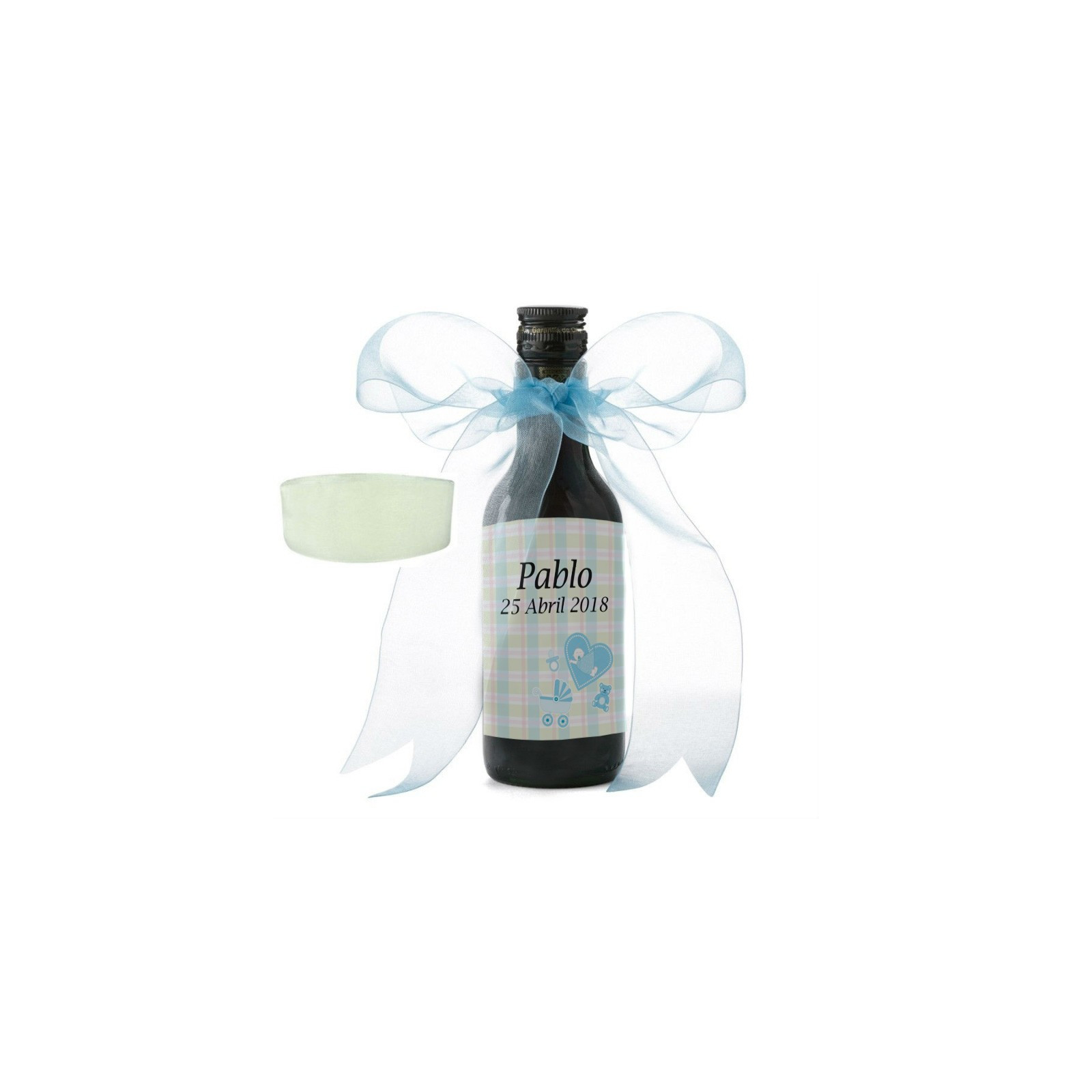 Bouteilles de vin pour baptême personnalisées