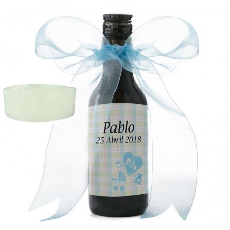 Bouteilles de vin pour baptême personnalisées