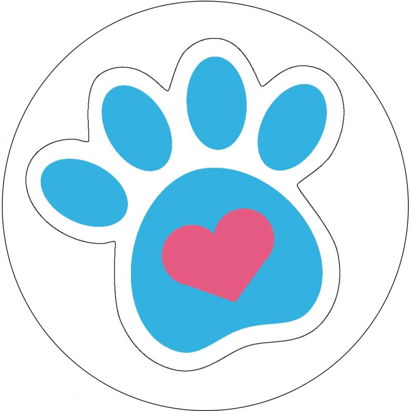 Sticker Patte Et Coeur Sticker Patte Et Coeur