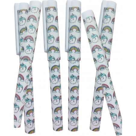 Stylo licorne imprimé