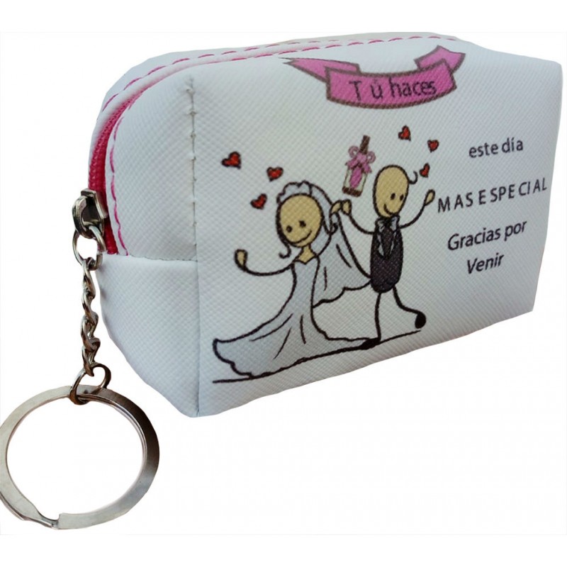 Porte monnaie de mariage original