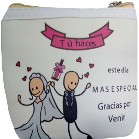 Porte-monnaie détail de mariage