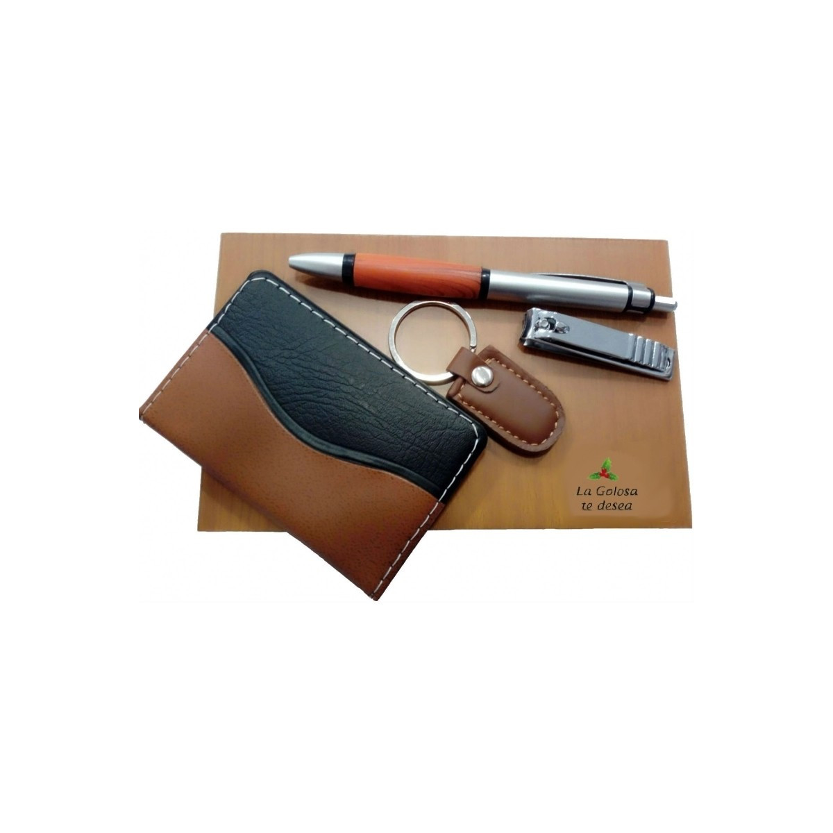 Coffret cadeau de Noël en boîte en bois pour hommes personnalisé