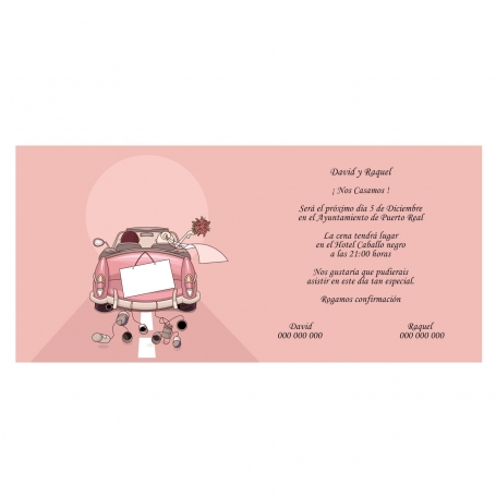 Invitations de mariage amusantes