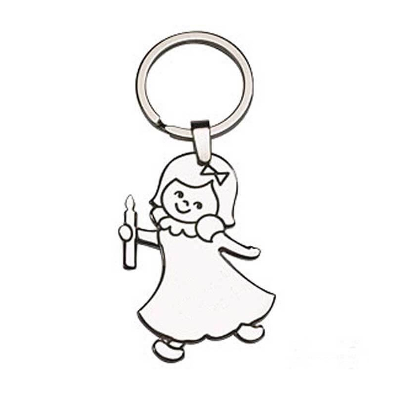 Cadeaux Invites Communion Porte Cle Fille