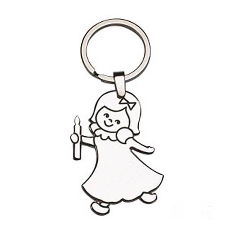 Porte-clé communion fille