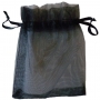 Sacs en organza pas chers noirs