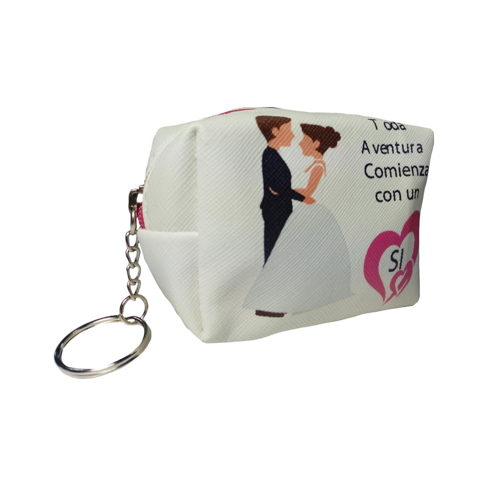 Porte-clés porte-monnaie de mariage