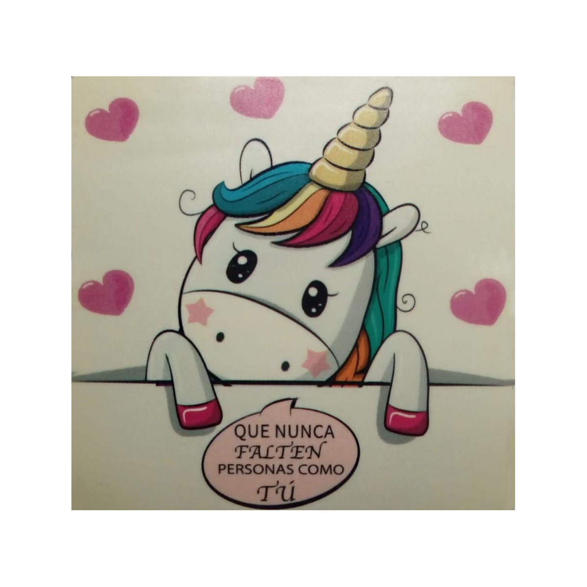 Autocollant licorne