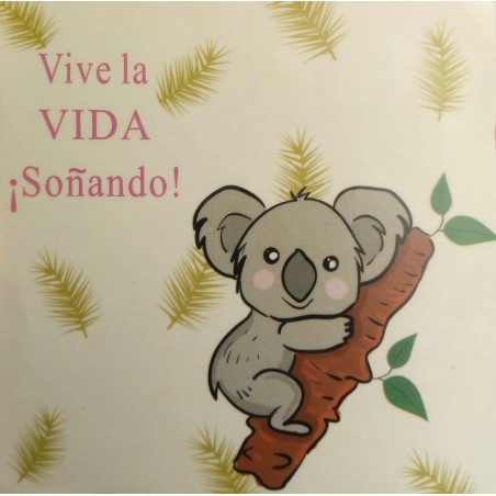 Adhesivo animal koala 5 x 5cm