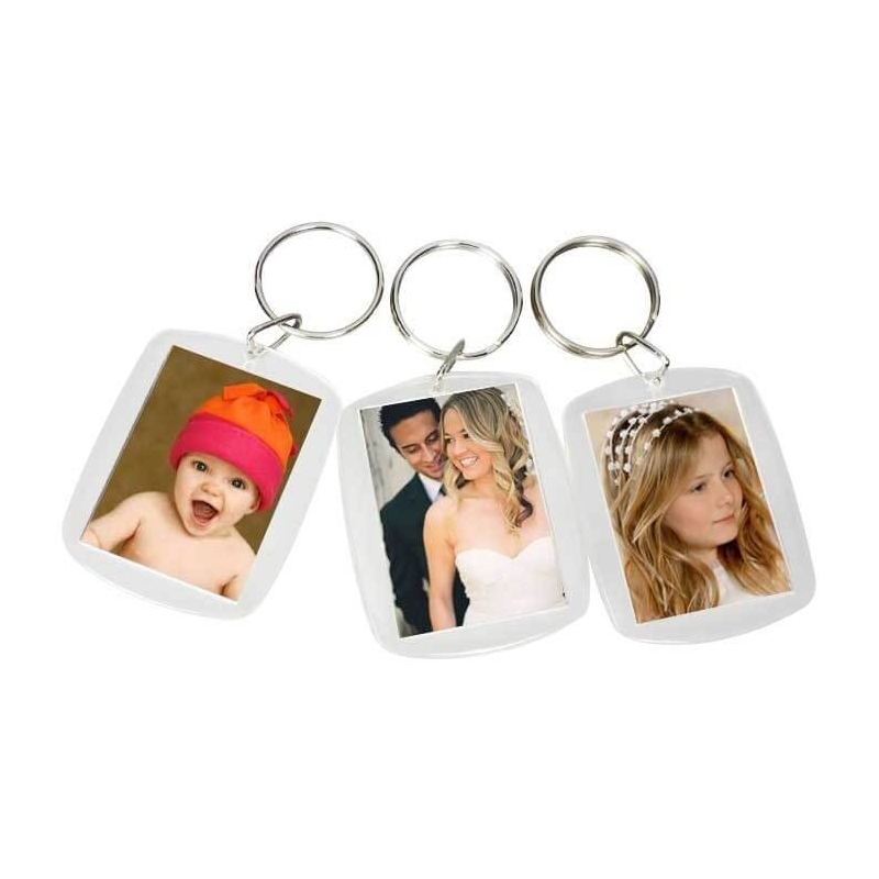 Cadeau invite pas cher porte cle photo enfant