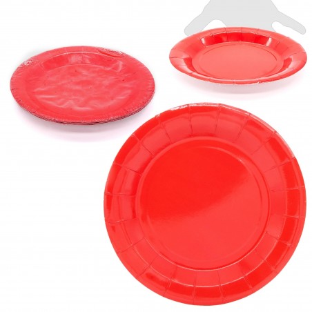 Pack de grandes assiettes colorés