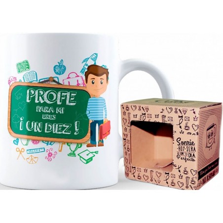 tasse cadeau prof d’espagnol