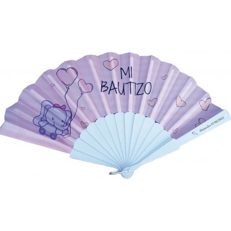 éventails De Baptême Détails Personnalisés