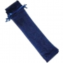 Sac en organza 30x7 cm bleu marine