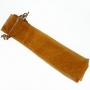 Sachet en organza marron 30x7 cm