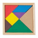 Puzzle avec un ensemble de crayons et un sac