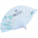 Éventail de baptême personnalisé