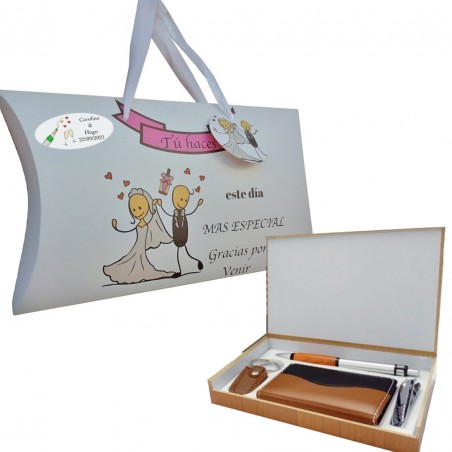 set cadeau hommes mariage