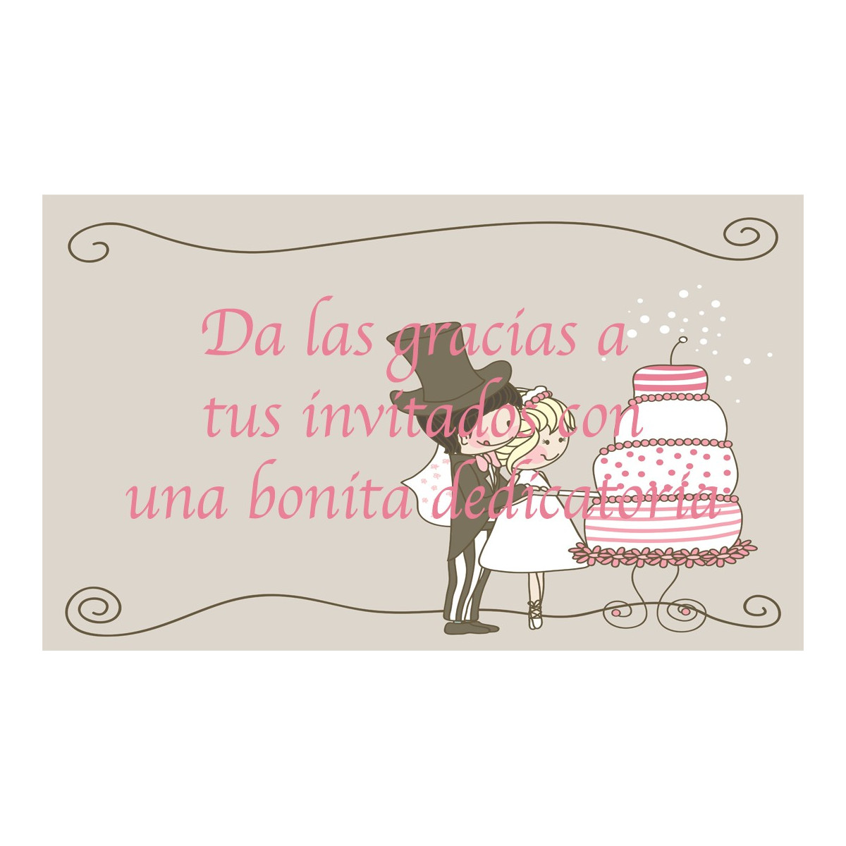 Autocollants de mariage